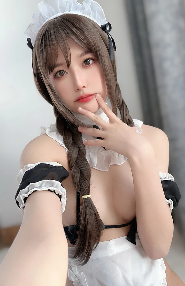 网红美女布丁大法 居家女友+乖巧女仆